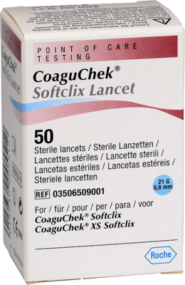 COAGUCHEK Softclix Lancet 50 St