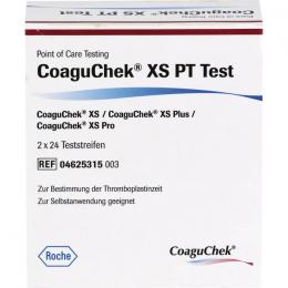 COAGUCHEK XS PT Test PST 48 St.