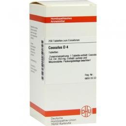 COCCULUS D 4 Tabletten 200 St