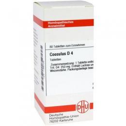 COCCULUS D 4 Tabletten 80 St