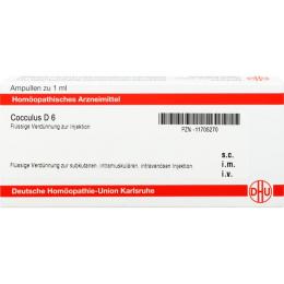 COCCULUS D 6 Ampullen 8 ml