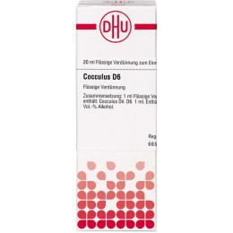 COCCULUS D 6 Dilution 20 ml