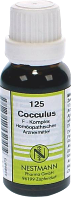 COCCULUS F Komplex Nr.125 Dilution 20 ml