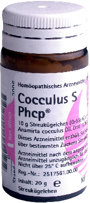 COCCULUS S Phcp Globuli 20 g