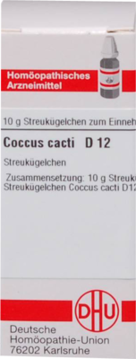 COCCUS cacti D 12 Globuli 10 g