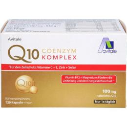 COENZYM Q10 100 mg Kapseln+Vitamine+Mineralstoffe 120 St. (63,6 g)