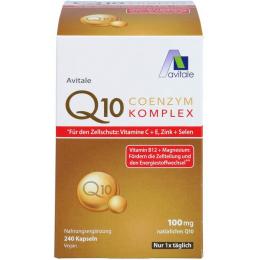 COENZYM Q10 100 mg Kapseln+Vitamine+Mineralstoffe 240 St. (127,2 g)