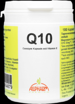 COENZYM Q10 MIT Vitamin E Kapseln 58,2 g