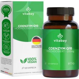 COENZYM Q10 UBICHINON Komplex 200 mg vegan Kapseln 120 St.