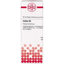 COFFEA D 3 Dilution 20 ml