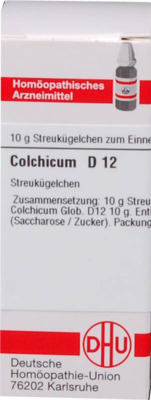 COLCHICUM D 12 Globuli 10 g