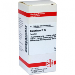 COLCHICUM D 12 Tabletten 80 St