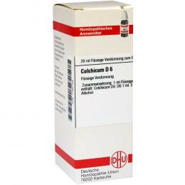 Ein aktuelles Angebot für COLCHICUM D 6 Dilution 20 ml Dilution  - jetzt kaufen, Marke DHU-Arzneimittel GmbH & Co. KG.