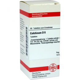 COLCHICUM D 6 Tabletten 80 St