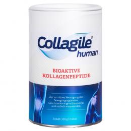 Ein aktuelles Angebot für COLLAGILE human Pulver 300 g Pulver Nahrungsergänzungsmittel - jetzt kaufen, Marke Collagile GmbH.