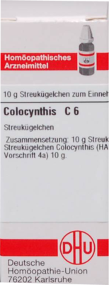 COLOCYNTHIS C 6 Globuli 10 g