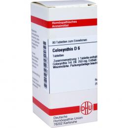 COLOCYNTHIS D 6 Tabletten 80 St Tabletten