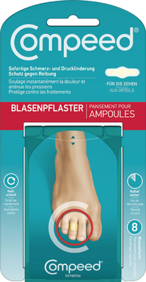 COMPEED Blasenpflaster an den Zehen 8 St