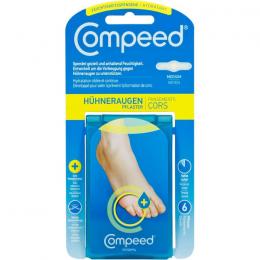 COMPEED Hühneraugen Pflaster feuchtigkeitsspendend 6 St.