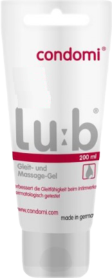 CONDOMI Lub Gleit- u.Massagegel 200 ml