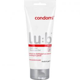 CONDOMI Lub Gleit- u.Massagegel 200 ml