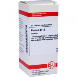 CONIUM D 12 Tabletten 80 St