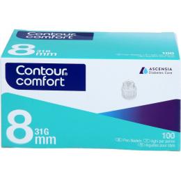 CONTOUR Comfort Pen-Nadeln 31 G 8 mm 100 St.