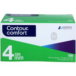 CONTOUR Comfort Pen-Nadeln 32 G 4 mm 100 St.