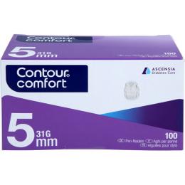CONTOUR Comfort Pen-Nadeln 5 mm 31 G 100 St.
