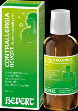 CONTRALLERGIA Hevert Heuschnupfentropfen Mischung 100 ml