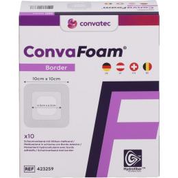 CONVAFOAM Schaumverband Border 10x10 cm 10 St.