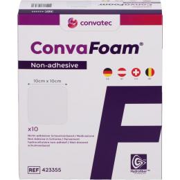 CONVAFOAM Schaumverband nicht-adhäsiv 10x10 cm 10 St.
