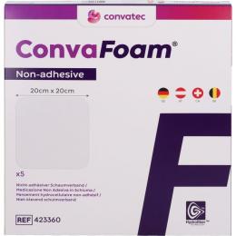 CONVAFOAM Schaumverband nicht-adhäsiv 20x20 cm 5 St.
