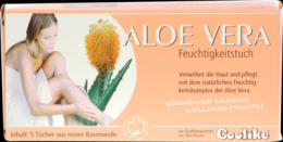 COOLIKE Aloe Vera Feuchtigkeitstuch 5 St