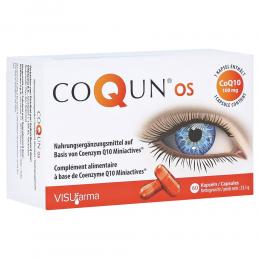 Ein aktuelles Angebot für COQUN OS Kapseln 60 St Kapseln Nahrungsergänzungsmittel - jetzt kaufen, Marke VISUfarma B.V..