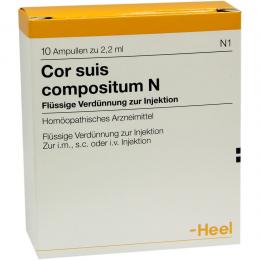 Ein aktuelles Angebot für Cor suis compositum N 10 St Ampullen Naturheilmittel - jetzt kaufen, Marke Biologische Heilmittel Heel GmbH.
