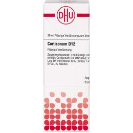 CORTISONUM D 12 Dilution 20 ml