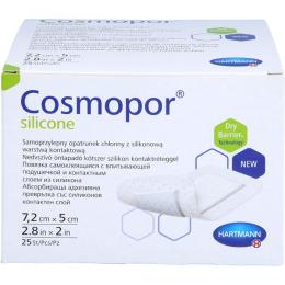 COSMOPOR silicone Wundverband 5x7,2 cm 25 St.