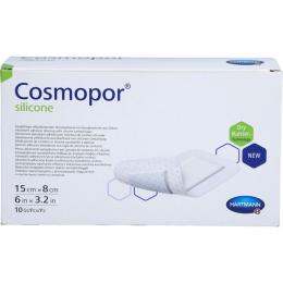 COSMOPOR silicone Wundverband 8x15 cm 10 St.