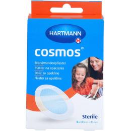 COSMOS Brandwundenpflaster 4,3x6,8 cm 8 St.