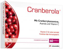 Ein aktuelles Angebot für Cranberola 60 St Kapseln Blasen- & Harnwegsinfektion - jetzt kaufen, Marke Weber & Weber Gmbh.