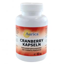 Ein aktuelles Angebot für CRANBERRY 400 mg Kapseln 120 St Kapseln Nahrungsergänzungsmittel - jetzt kaufen, Marke Aurica Naturheilmittel.