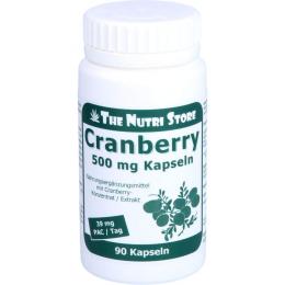 CRANBERRY 500 mg Kapseln 90 St. (54 g)