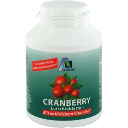 CRANBERRY LUTSCHTABLETTEN 120 St. (144 g)