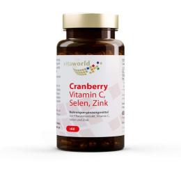 CRANBERRY VITAMIN C+Selen+Zink Kapseln 60 St. (33,2 g)