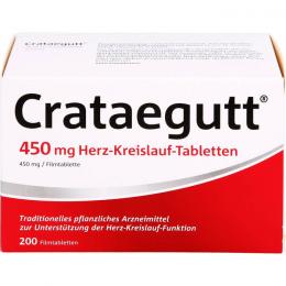 CRATAEGUTT 450 mg Herz-Kreislauf-Tabletten 200 St.