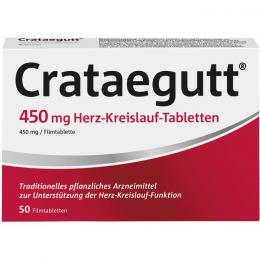 CRATAEGUTT 450 mg Herz-Kreislauf-Tabletten 50 St.