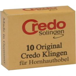 Ein aktuelles Angebot für CREDO Ersatzklingen zum Credo Hornhauthobel 4744 10 St ohne Häusliche Pflege - jetzt kaufen, Marke Credo-Stahlwarenfabrik GmbH & Co. KG.