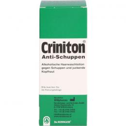 CRINITON Anti Schuppen Lösung 125 ml