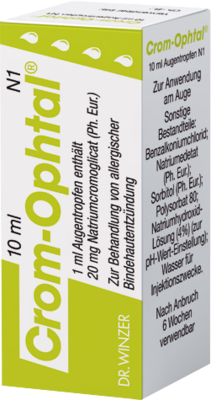 CROM-OPHTAL Augentropfen 10 ml